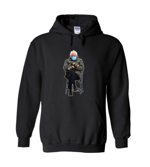 Bernie In His Mittens Meme Unisex Hoodie