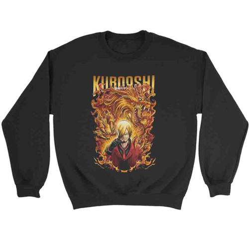 Kuroashi Sanji Vinsmoke Sweatshirt Sweater Kuroashi Sanji Vinsmoke Sweatshirt Sweater