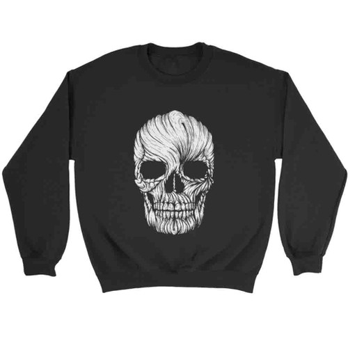 Skeleton Skull Goth Love Sweatshirt Sweater