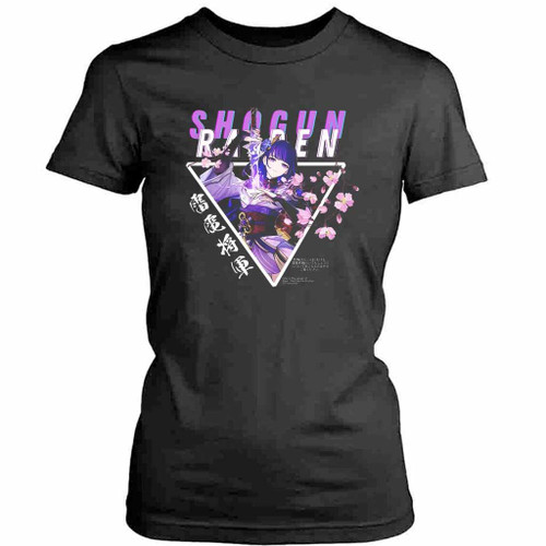 Raiden Shogun Genshin Impact Womens T-Shirt Tee