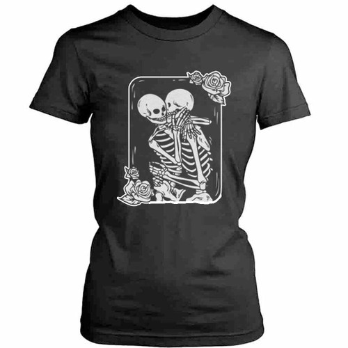 Skeleton Love Womens T-Shirt Tee