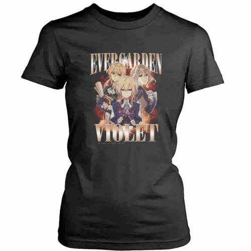 Violet Evergarden Art Womens T-Shirt Tee