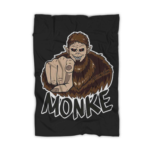 Beast Titan Monke Anime Manga Blanket