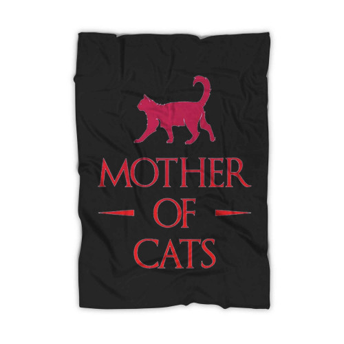 Game Of Thrones Mother Of Cats Logo Art Blanket