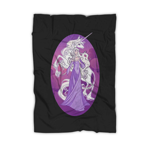 Lady Amalthea Unicorn Blanket Lady Amalthea Unicorn Blanket