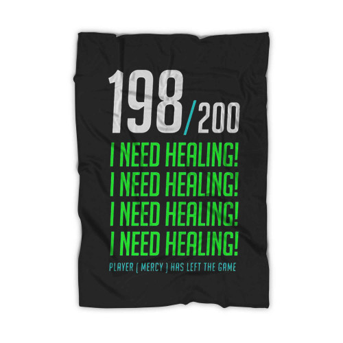 Overwatch Mercy Blanket Overwatch Mercy Blanket