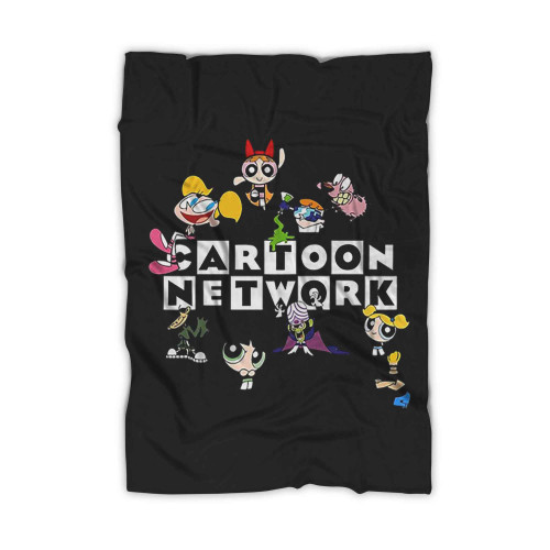 Powerpuff Girls Courage The Cowardly Dog Blanket