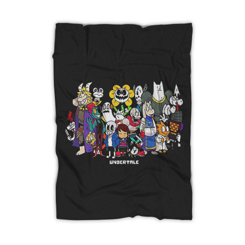 Undertale Sans Papyrus Dog Chara Frisk Undyne Blanket