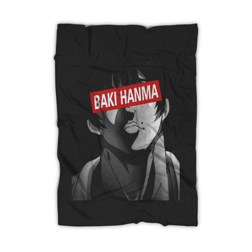 Vintage Baki Grappler Baki Hanma Bakii The Grrappler Blanket