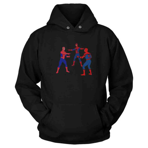 Three Spidey Meme Hoodie