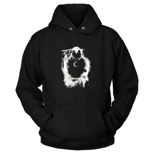 Thye Moon Knight Logo Art Hoodie