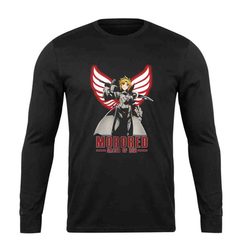 Fate Apocrypha Mordred Anime Long Sleeve T-Shirt Tee