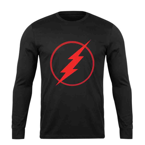 Flash Logo Art Long Sleeve T-Shirt Tee Flash Logo Art Long Sleeve T-Shirt Tee
