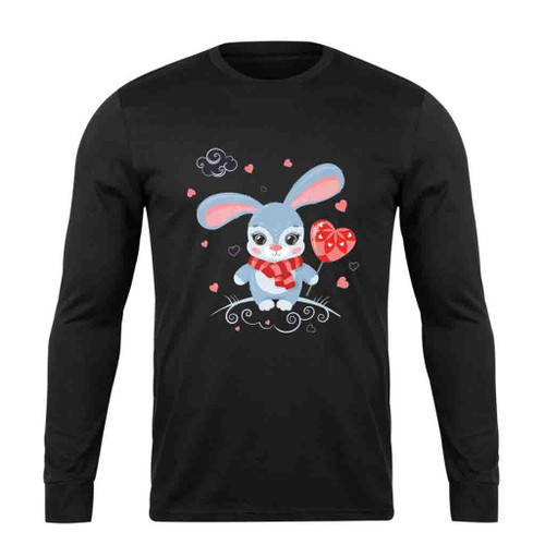 Happy Valentines Day Long Sleeve T-Shirt Tee