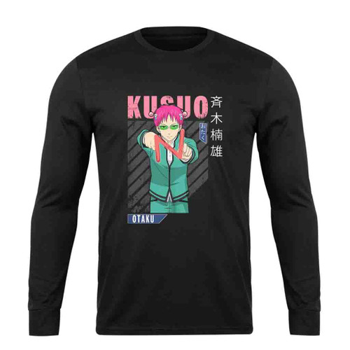 Kusuo Saiki Anime Long Sleeve T-Shirt Tee