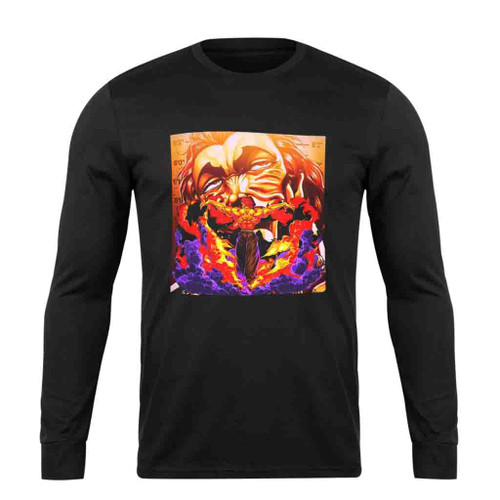 Vintage Yujiro Hanma Poster Baki Hanma Bakii The Grrappler Long Sleeve T-Shirt Tee