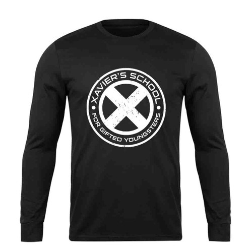 X Men Xavier Is School Long Sleeve T-Shirt Tee