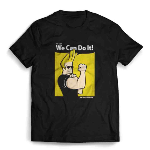 We Can Do It Johnny Bravo Vintage Mens T-Shirt Tee