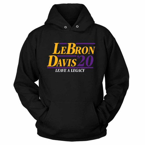 James Lebron Anthony Davis 2020 Lakers Baseball Lakers Unisex Hoodie