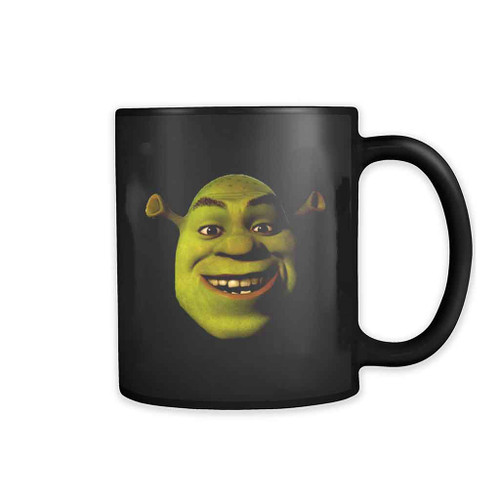 Shrek Face Photo Logo Mug