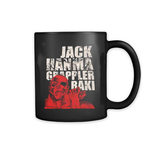 Vintage Anime Jack Hanma Red Baki Hanma Baki The Grrappler Mug