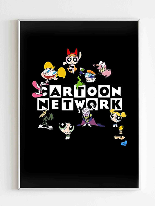 Powerpuff Girls Courage The Cowardly Dog Poster