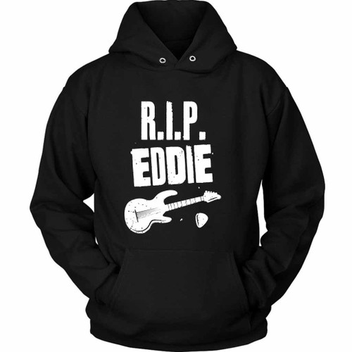 Eddie Van Halen Rip Logo Unisex Hoodie