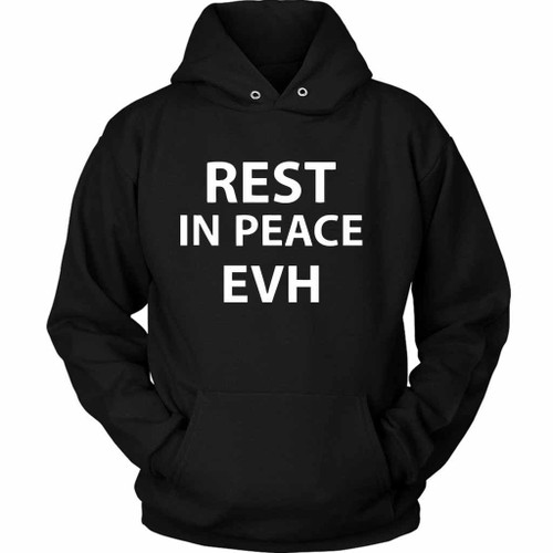 Eddie Van Halen Rest In Peace Evh Unisex Hoodie
