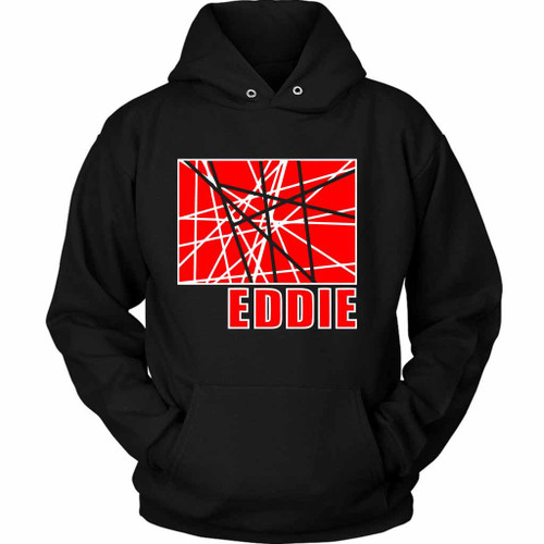 Eddie Van Halen Red Unisex Hoodie