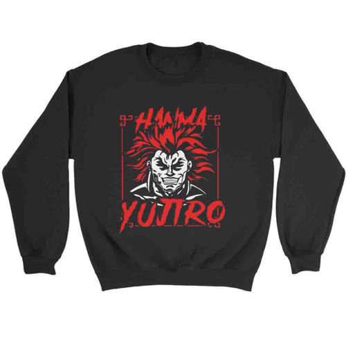 Vintage Yujiro Hanma Baki Hanma Bakii The Grrappler Sweatshirt Sweater