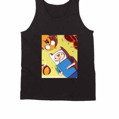 Adventure Time Finn Jake Logo Art Tank Top