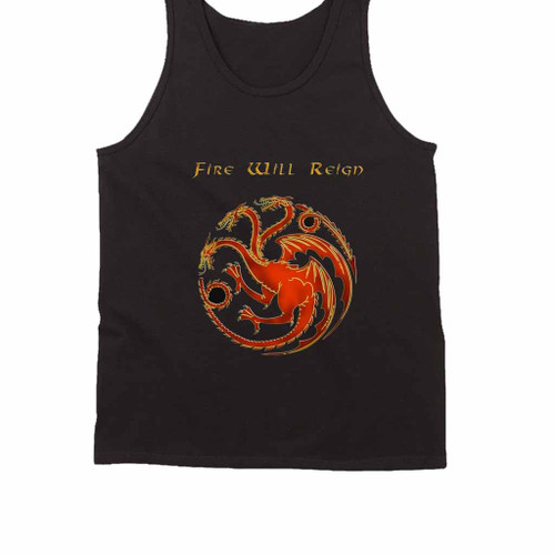 Game Of Thrones House Of The Dragon Logo Art Tank Top