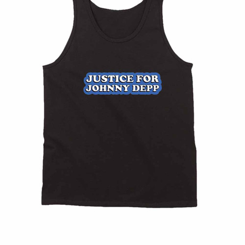 Justice For Johnny Depp Logo Art Tank Top