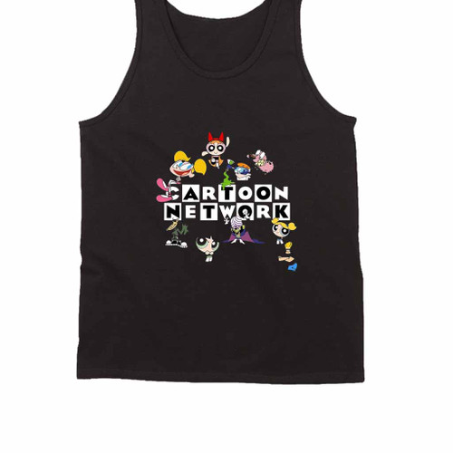 Powerpuff Girls Courage The Cowardly Dog Tank Top