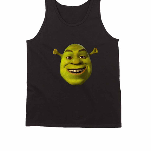 Shrek Face Photo Logo Tank Top