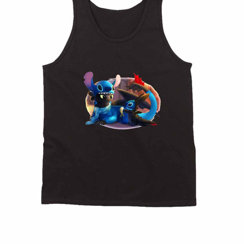 Stitch Toothless How To Train Your Dragon Tank Top