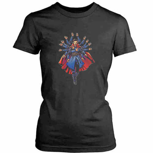 Dr Strange Avengers Art Logo Womens T-Shirt Tee
