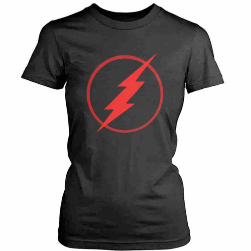 Flash Logo Art Womens T-Shirt Tee Flash Logo Art Womens T-Shirt Tee