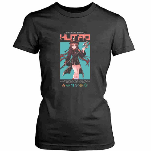 Genshin Impact Hu Tao Womens T-Shirt Tee