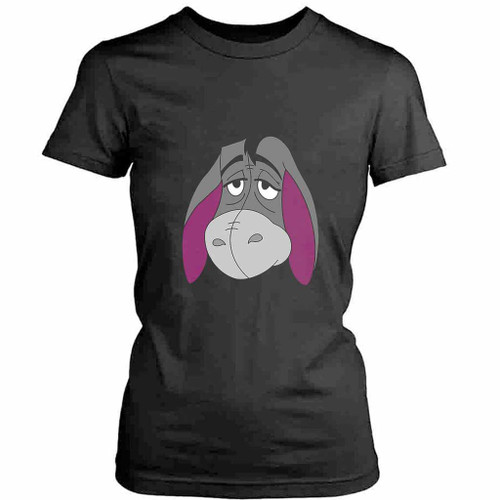 Winnie The Pooh Donkey Womens T-Shirt Tee