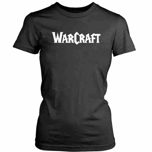 World Of Warcraft Logo Art Womens T-Shirt Tee