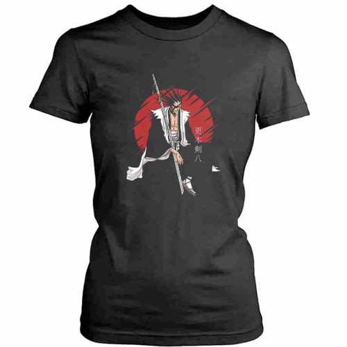 Zaraki Kenpachi Logo Art Womens T-Shirt Tee