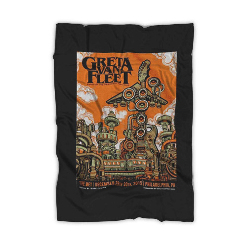 Ancien Greta Van Fleet The Met 2019 In Philadelphia Blanket