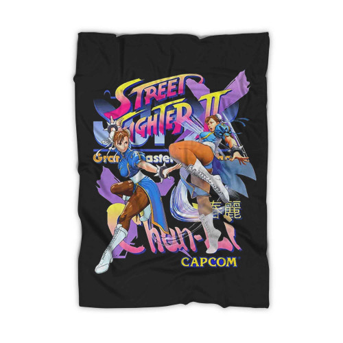 Chun Li Street Fighter Chun Li Homage Blanket