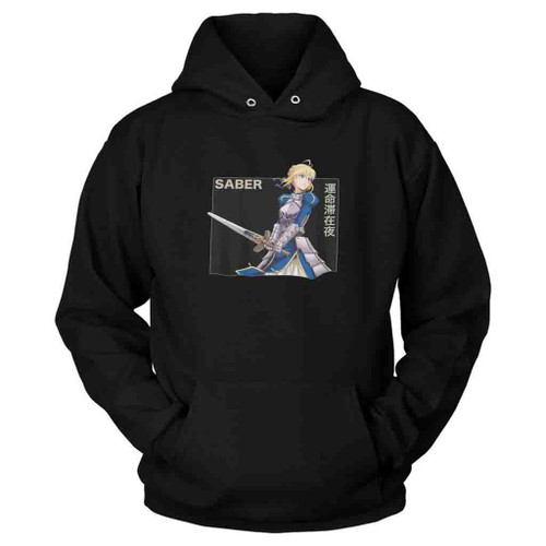 Fate Stay Night Saber Anime Hoodie Fate Stay Night Saber Anime Hoodie