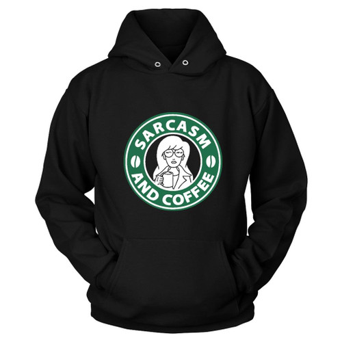 Daria Sarcasm And Coffee Unisex Hoodie