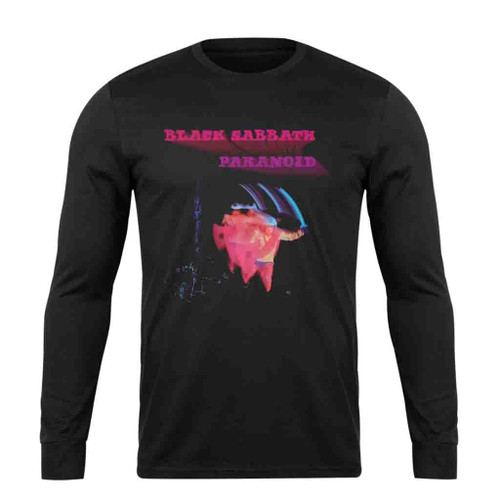 Black Sabbath Paranoid Vintage Long Sleeve T-Shirt Tee