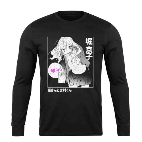 Horimiya Kyouko Hori Anime Long Sleeve T-Shirt Tee