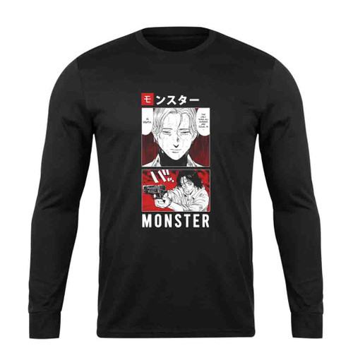 Monster Johan Liebert Kenzo Tenma Long Sleeve T-Shirt Tee