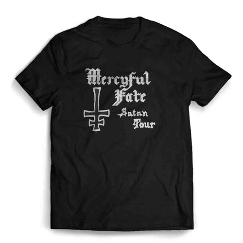 Mercyful Fate Satan Tour Mens T-Shirt Tee